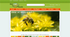 Desktop Screenshot of bio-envie.com